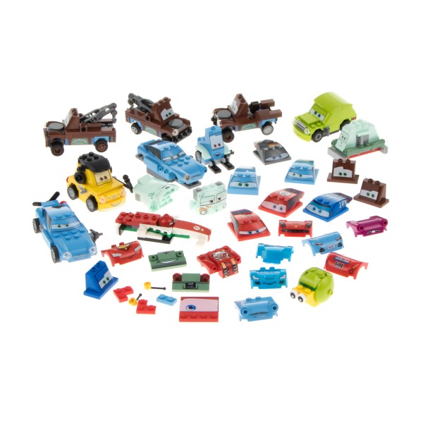 1x Lego Teile Set Cars Auto Fahrzeuge 8639 8206 unvollständig