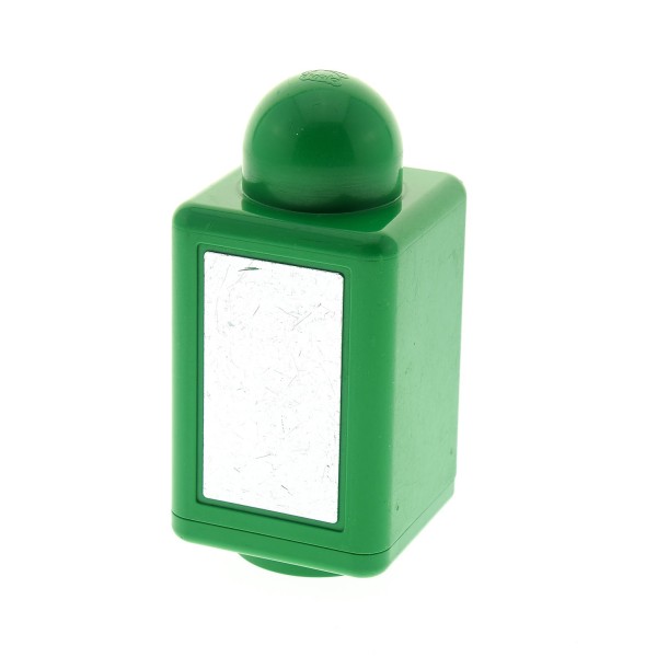 1x Lego Duplo Primo Stein grün Rassel Spiegel 1 große Noppe Set 9017 31004pb01