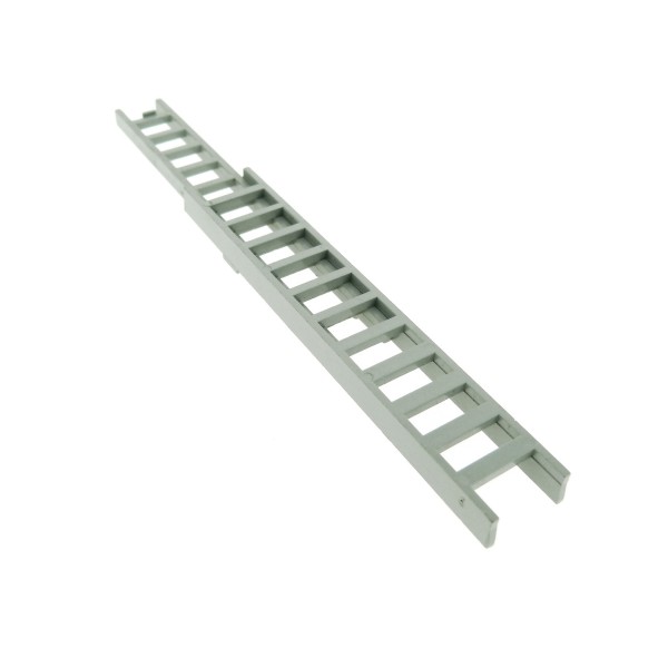 1 x Lego System Leiter alt-hel grau 9,6 cm ( 2 Teile zusammen geschoben ) Basic bb18c01