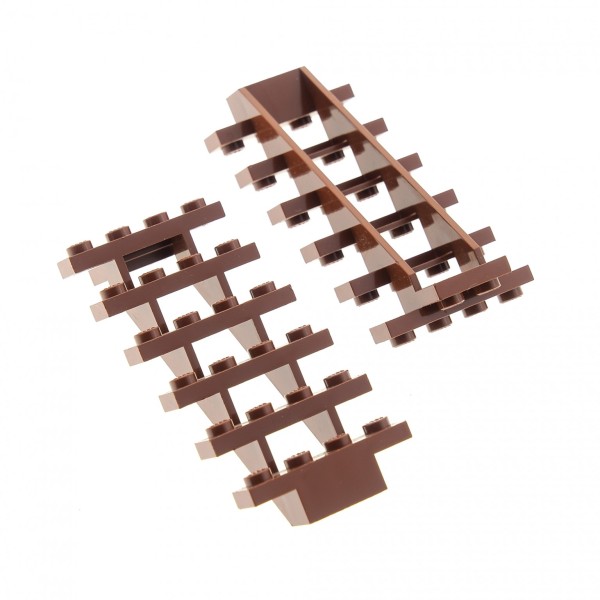 2x Lego Leiter rot braun 7x4x6 Treppe Harry Potter Set 10182 4211282 30134