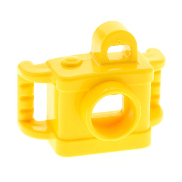 1x Lego Duplo Kamera gelb Foto Apparat Figur Zubehör 10805 10804 6157047 24806