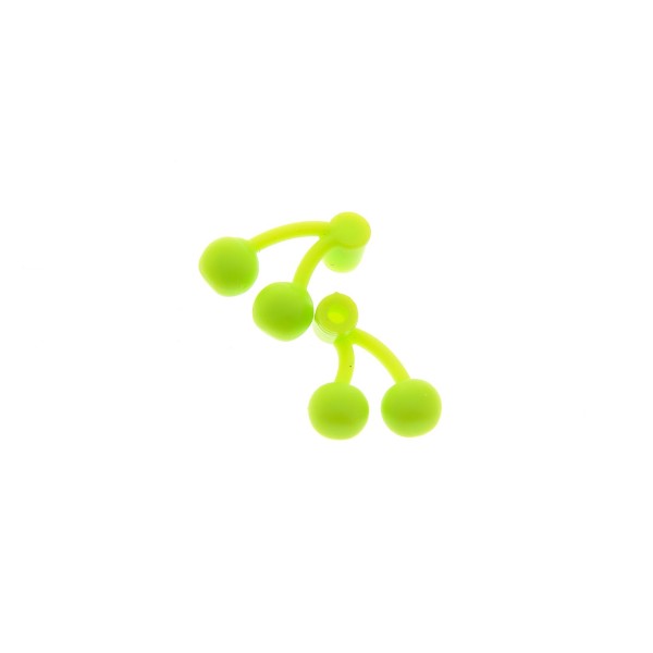 2 x Lego System Frucht Kirsche Lime hell grün Obst Pflanze Figuren Zubehör 79003 10182 10185 4842 41340 10244 41153 22667 71842 18660