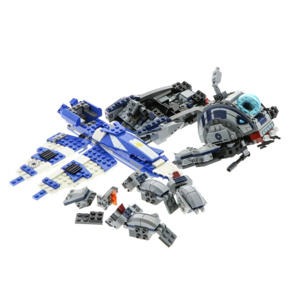 1x Lego Teile für Set Star Wars 75013 75022 8093 grau blau unvollständig