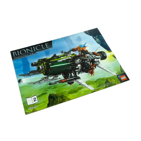 1 x Lego Bionicle Bauanleitung Heft 2 A4 für Set Battle Vehicles Rockoh T3 8941