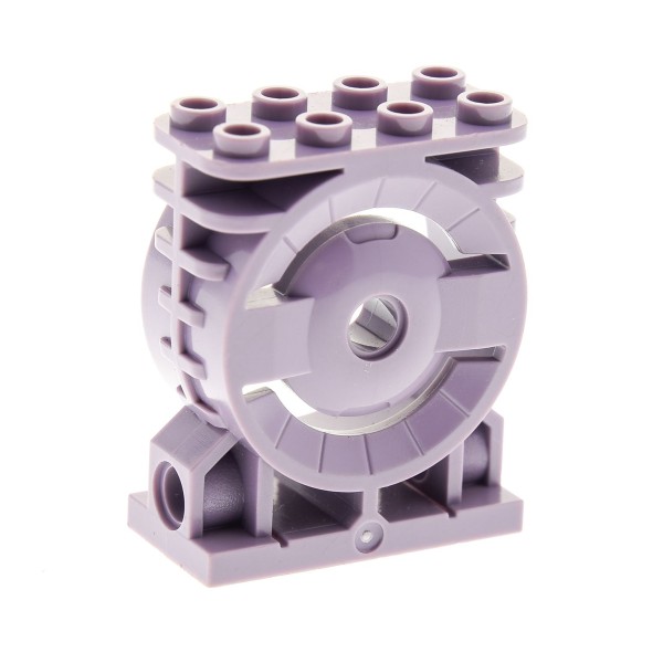 1x Lego Motor Block Maschine sand violett 2x4x4 Schlauch Rohr Verbinder 30535