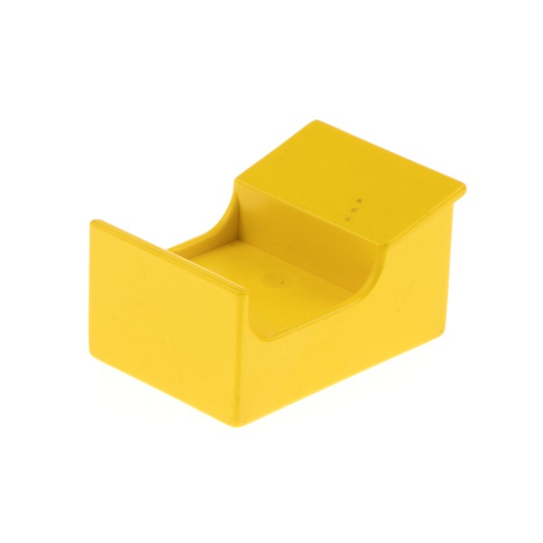 1x Lego Duplo Möbel Tisch B-Ware abgenutzt gelb 2x3 Schulbank Schule DupDesk