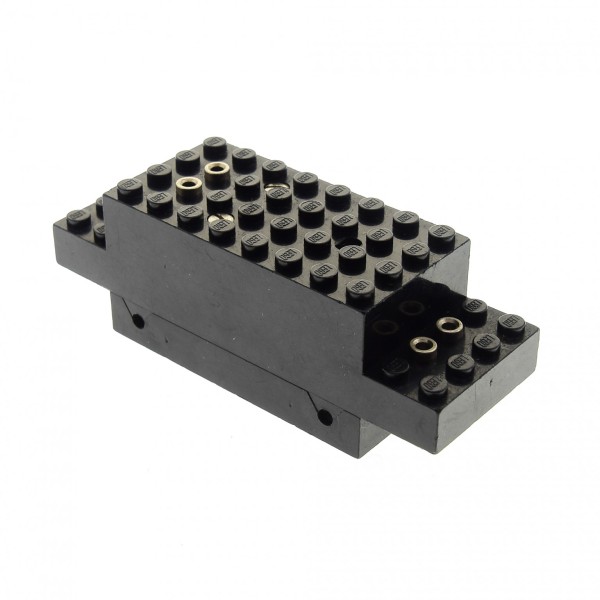 1x Lego Elektrik Zug Motor 4.5V B-Ware abgenutzt schwarz 12x4x3 Typ B bb0006