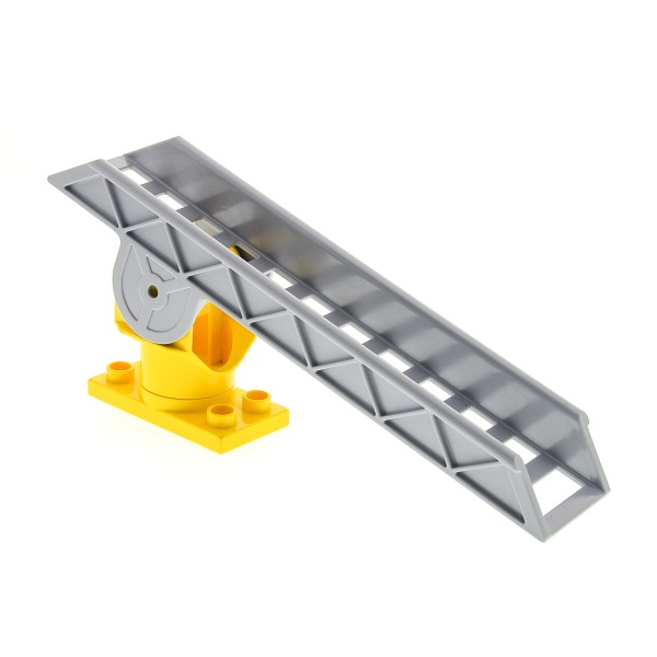 1x Lego Duplo Leiter neu-hell grau Dreh Platte 2x4 gelb Feuerwehr 4567c02 2033