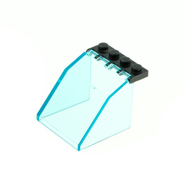 1x Lego Windschutzscheibe 4x4x2 transparent hell blau Fenster 4315 2620