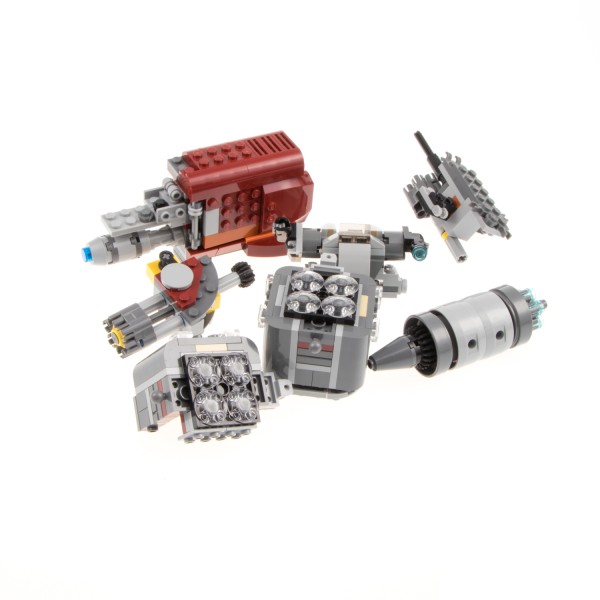 1x Lego Set Star Wars Rebels Rey's Speeder 75099 75141 grau rot unvollständig