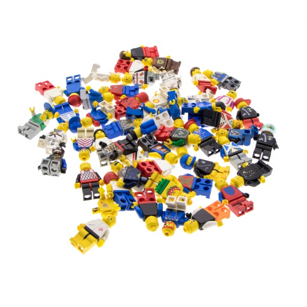 50x Lego Minifigur B-Ware beschädigt Stadt Bewohner 973 981 982 983