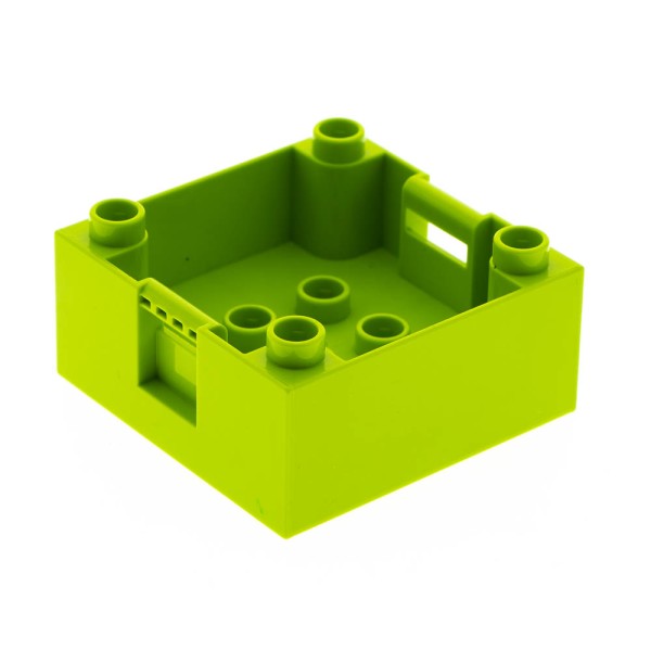 1x Lego Duplo Kiste lime grün 4x4 Box Aufsatz Container Set 10508 6100482 47423