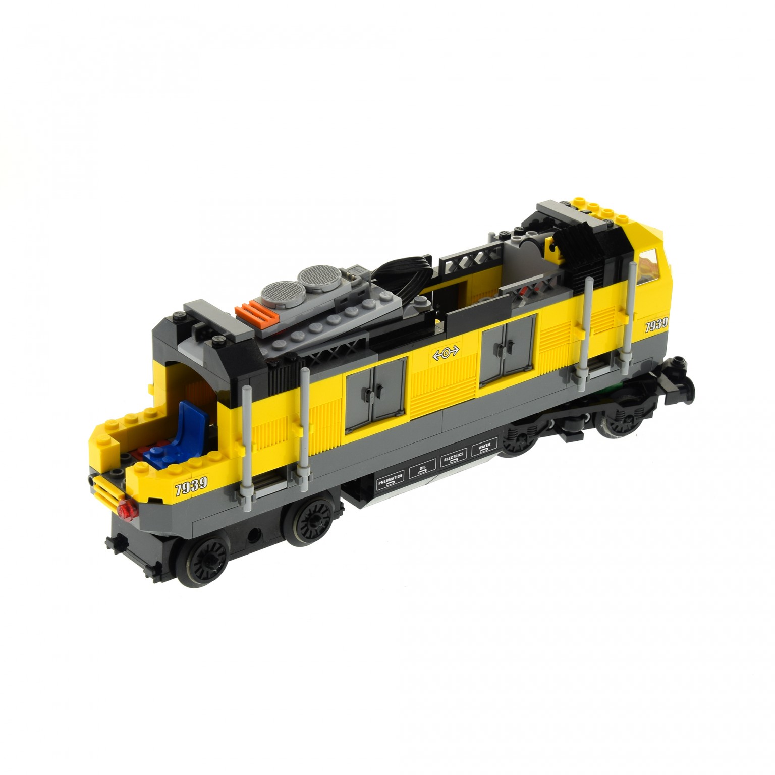 2x Cockpit gelb Zug Front Train Cab Lok Führerhaus 7939 45406 LEGO Eisenbahn 
