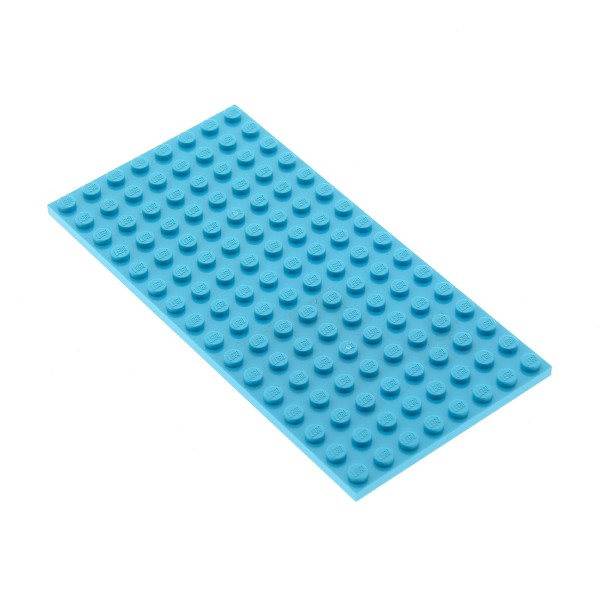 Lego Platte 16 x 16  Friends Azure blau 