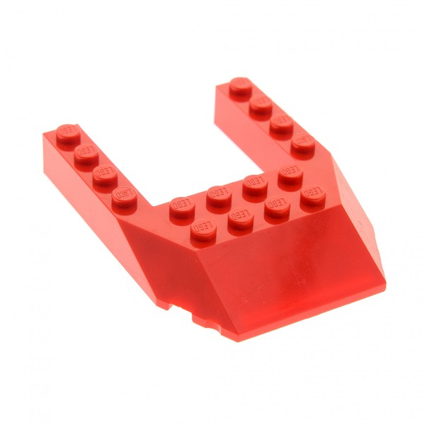 1x Lego Cockpit rot 6x8 Keil Schräg Dach Fassaden Stein Set 4430 32084
