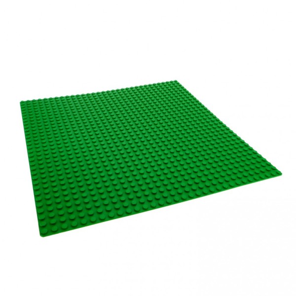 1x Lego Basic Bau Platte 32x32 B-Ware abgenutzt grün City Rasen 381128 3811