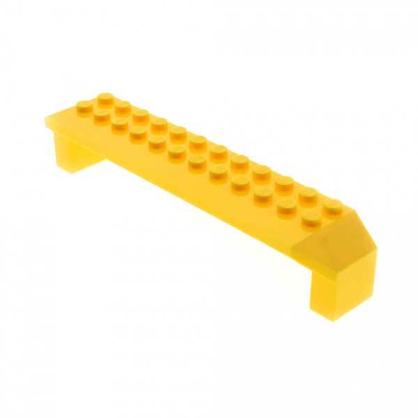 1x Lego Bogenstein 2x14x2 1/3 gelb Radkasten Brücke Vordach 4262637 30296