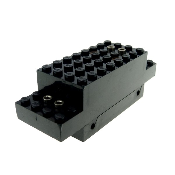 1 x Lego brick Black Electric, Motor 4.5V Type I 12 x 4 x 3 1/3 Motor defective bb0006