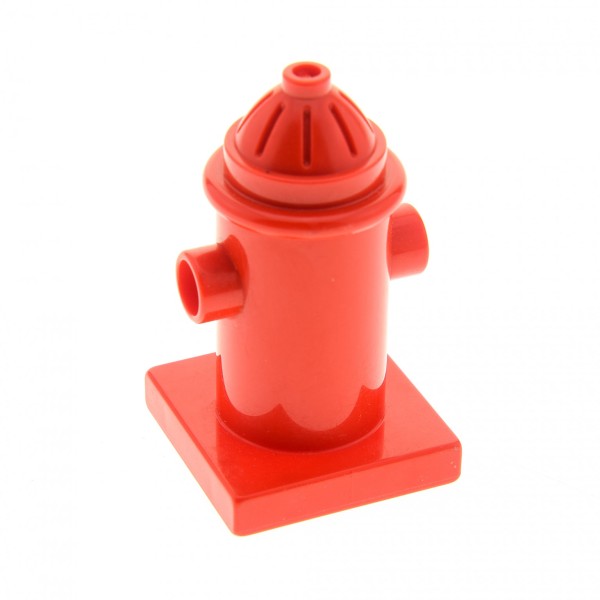 1x Lego Duplo Hydrant rot Feuerwehr Lösch Wasser 5601 6168 4664 6251748 6414