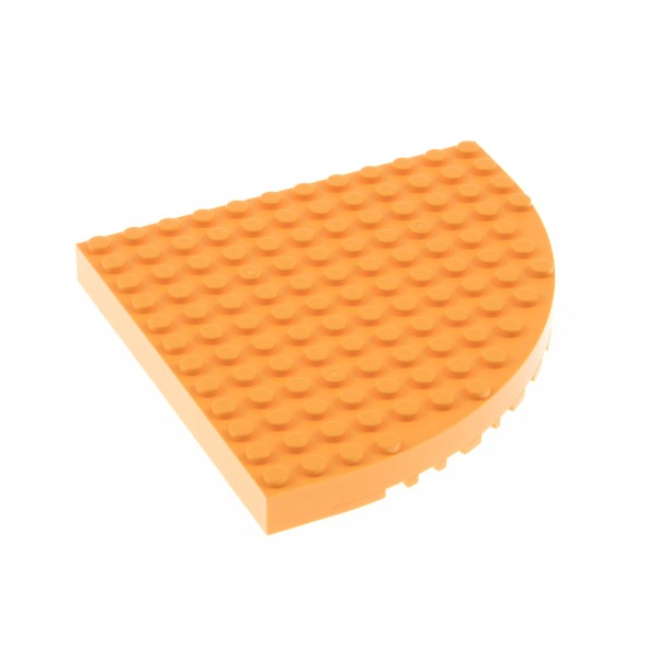1x Lego Bau Platte rund Ecke 12x12 hell orange viertel Kreis 4163603 42484 6162