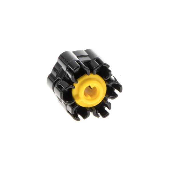 1x Lego Kanone Waffe Trommel schwarz Auslöser gelb 18588 18587 18588c02