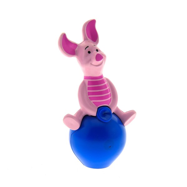 1x Lego Duplo Figur Ferkel rosa blau Winnie the Pooh Schwein auf Ballon Piglet