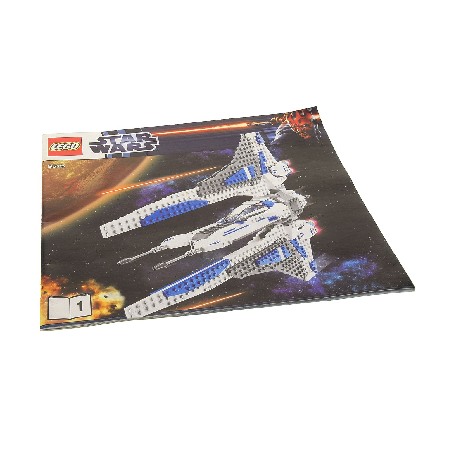 1x Lego Bauanleitung Nr 2 SW Clone Wars Pre Vizsla's Mandalorian Fighter 9525 