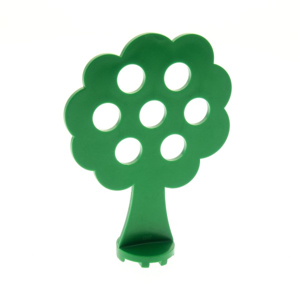 1x Lego Fabuland Pflanze B-Ware abgenutzt grün Laub Obst Baum Apfelbaum fabea1