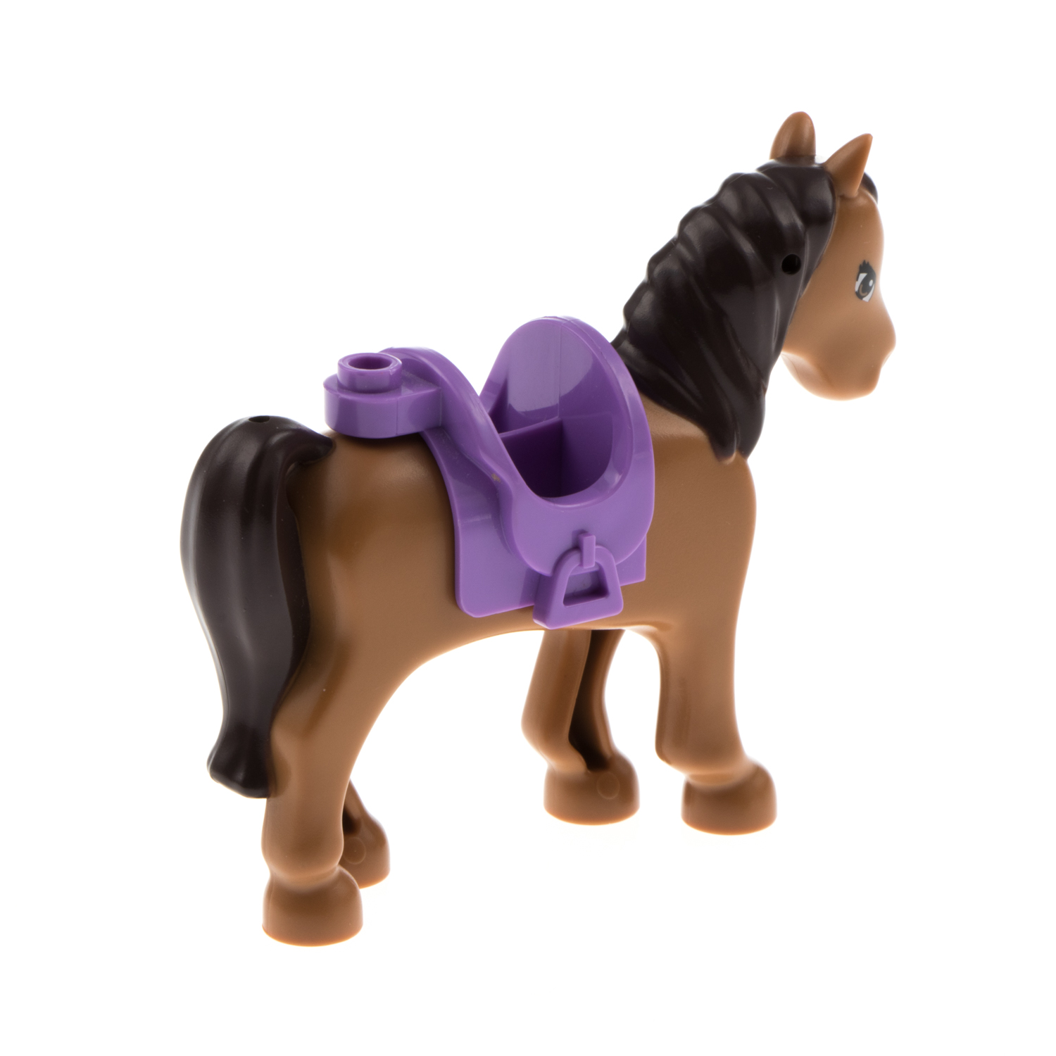 Lego 1x Pferd Friends Stute mit Sattel Halfter 