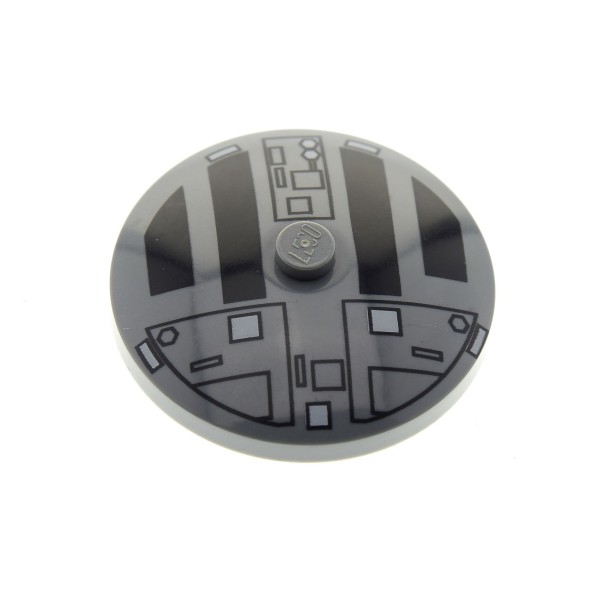 1x Lego Sat Radar Schüssel 4x4 neu-dunkel grau Schild Star Wars 4225832 3960px4