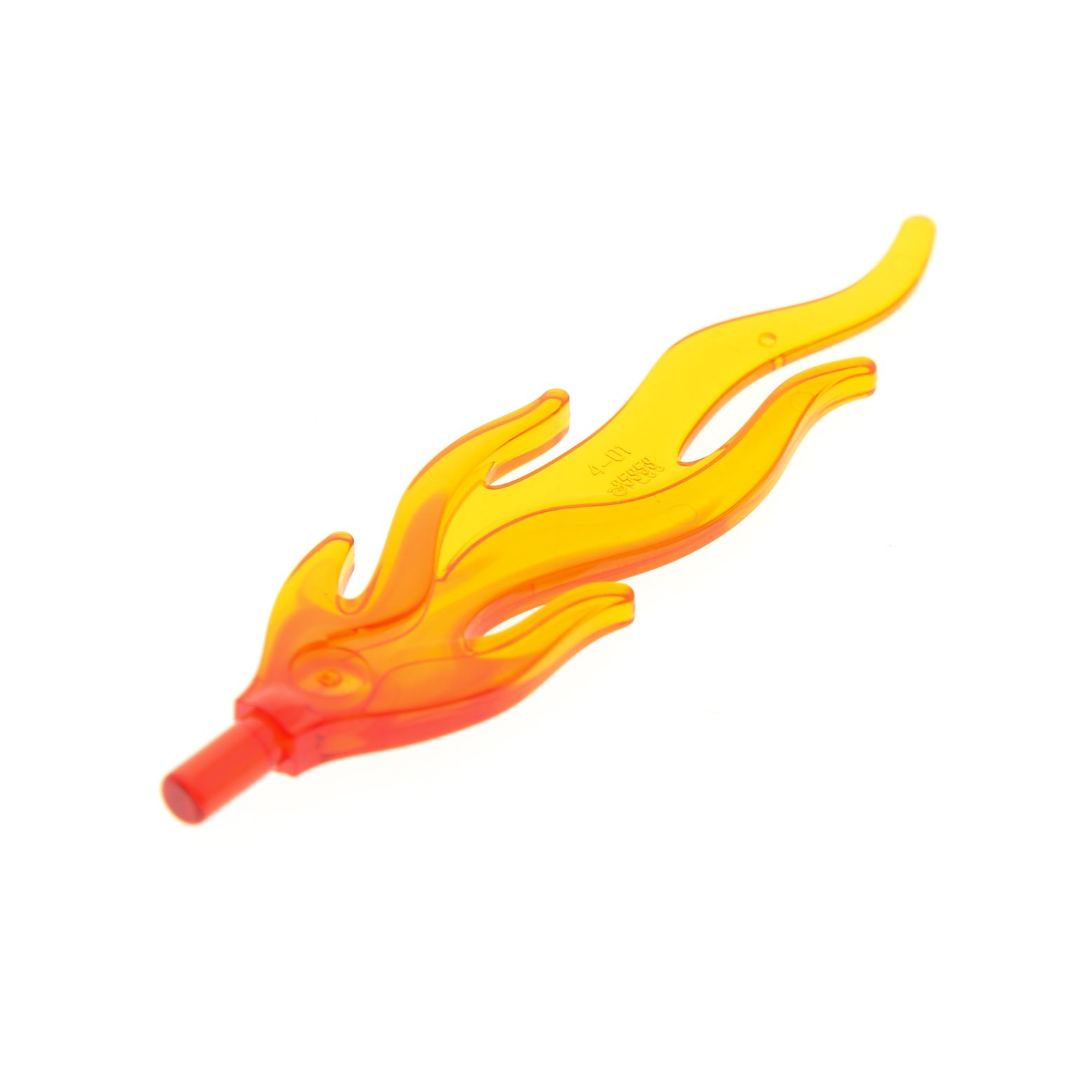 Dragon Flamme Feuer NEU New Orange Durchsichtig 6 X LEGO 6126b Flamme Feuer