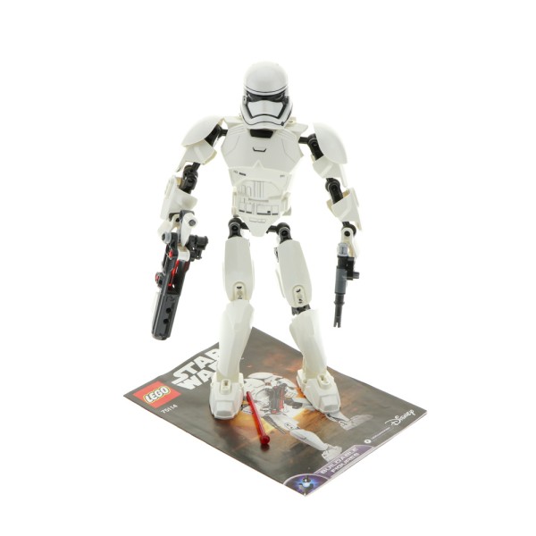 1x Lego Bionicle Figur Set Star Wars Stormtrooper 75114 weiß unvollständig