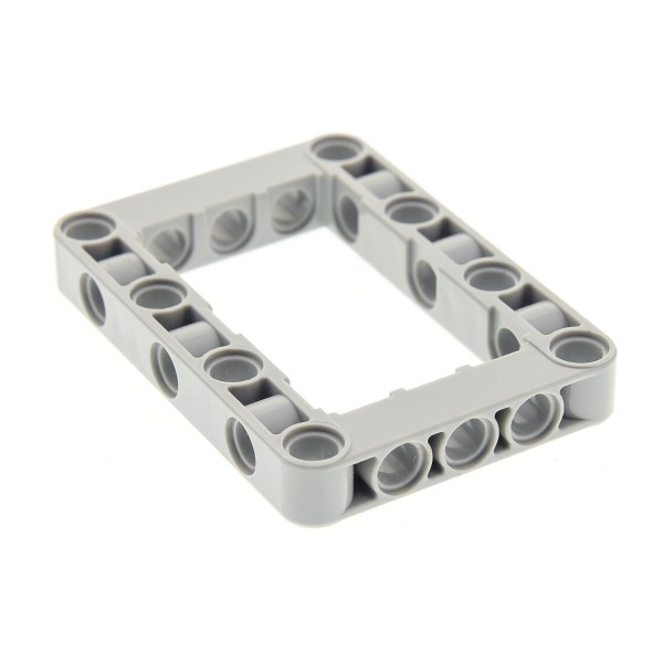 1x Lego Technic Rahmen Stein 5x7 neu-hell grau Liftarm 31313 4539880 64179