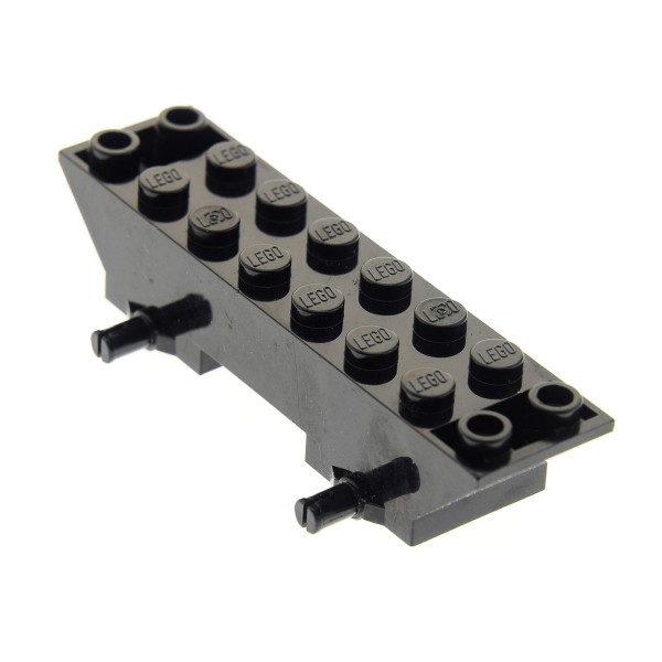 1 x Lego System Fahrgestell schwarz 2x8x1 1/3 Auto LKW Unterbau Platte Chassis 30277