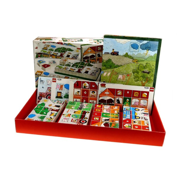 1 x Lego Duplo Educational & Dacta Duplo Farm Scene Mosaics Mosaik Bauernhof mit Spielplan 9220