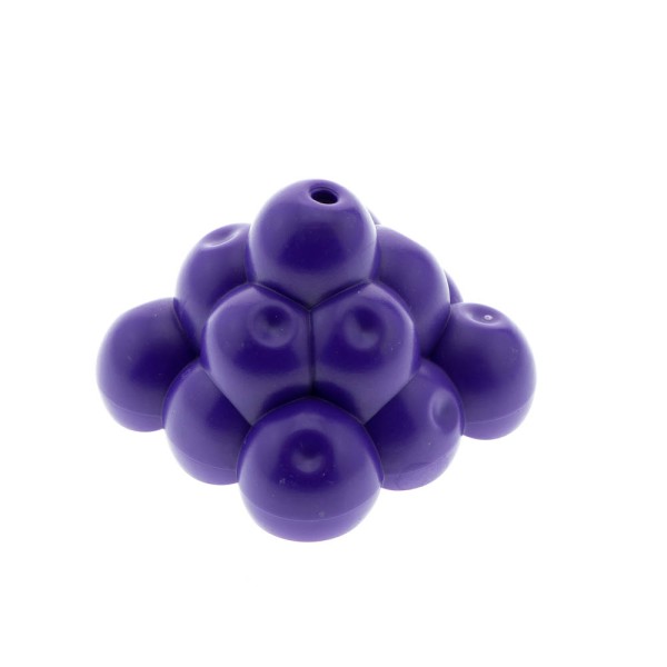 1x Lego Duplo Pflanze Frucht Pyramide Weintrauben dunkel lila Obst 16434 93281