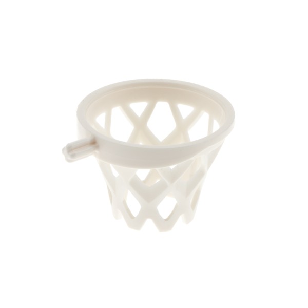 1x Lego Korb weiß Basketball Netz mit Achse Pin Spiderman Set 10784 41005 11641