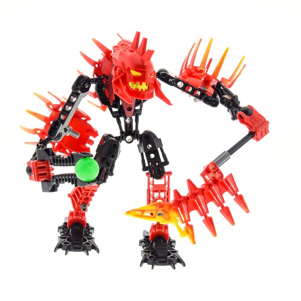 1 x Lego Bionicle Figur Set Modell Technic Hero Factory Villains 7147 Xplode rot incompelte unvollständig