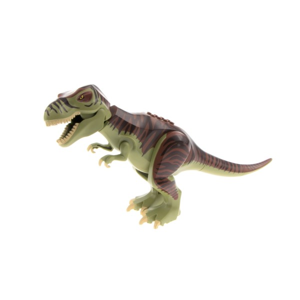 1x Lego Tier Dinosaurier Tyrannosaurus T-Rex grün rot braun Jurassic 5887 TRex03