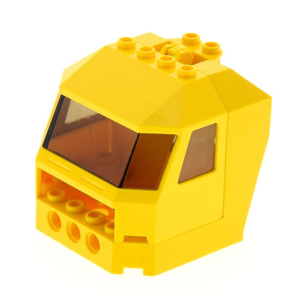 1x Lego Führerhaus Cockpit 6x6x5 gelb Fenster 4x6x4 Kabine 45406c01 30619