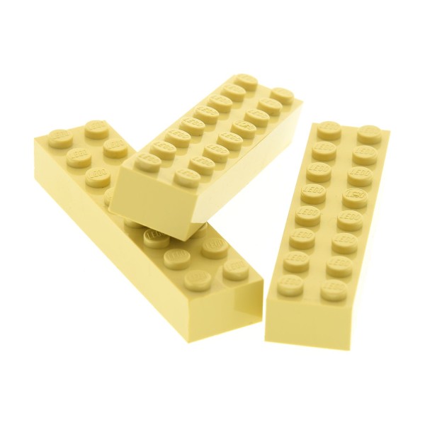 3x Lego Bau Stein 2x8 beige tan Basis Harry Potter 4141533 93888 3007