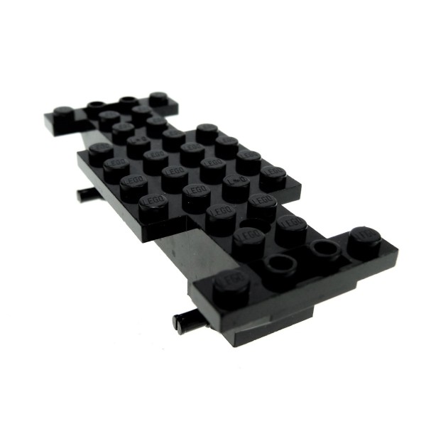 1x Lego Fahrgestell 4x10x1 schwarz LKW Unterbau Auto Chassis 30235