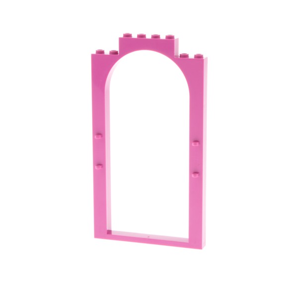 1x Lego Belville Tür Rahmen 1x8x12 gewölbt dunkel pink rosa Tor Bogen 33227