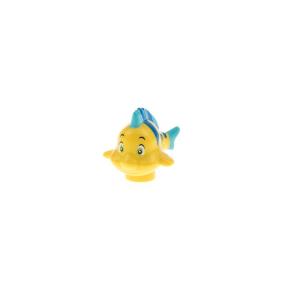 1x Lego Tier Fisch gelb Streifen blau Arielle Disney Fabius 6382590 15679pb01