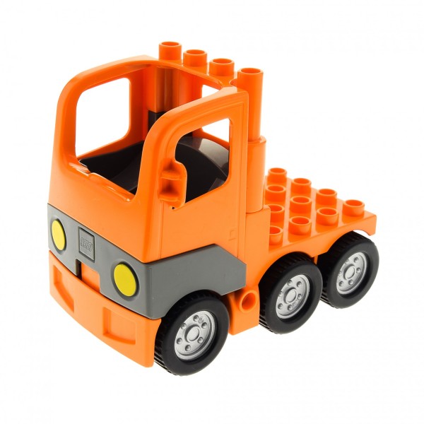 Lego DUPLO Trucks Lorry Truck Tractor Orange