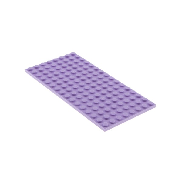 1x Lego Bau Platte 8x16 lavendel hell lila Grundplatte Set 41167 6133814 92438