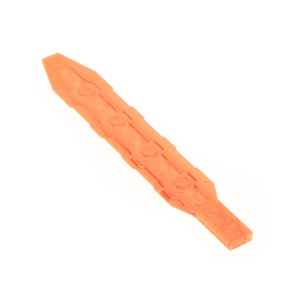 1x Lego Waffe Schwert transparent neon orange 1x13 Nexo Knights 6166860 27934