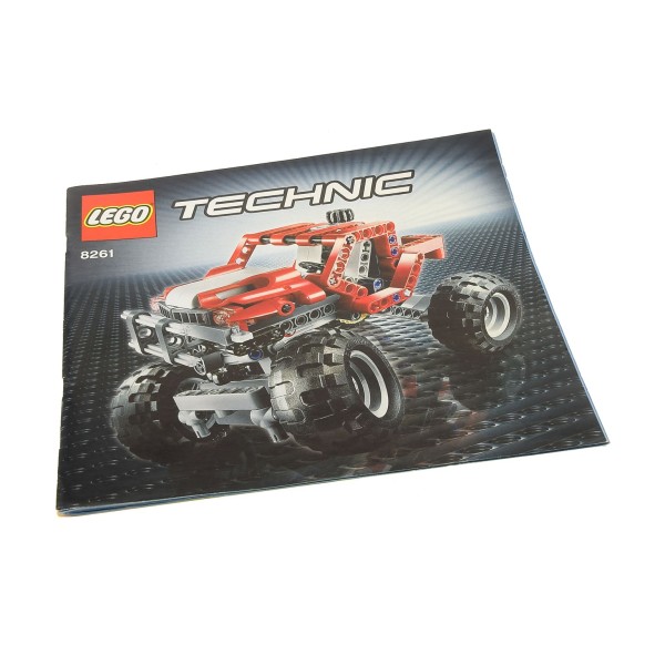 1 x Lego Technic Bauanleitung Heft 1 Model Off-Road Rally 4WD Jeep Power Fahrzeug 8261