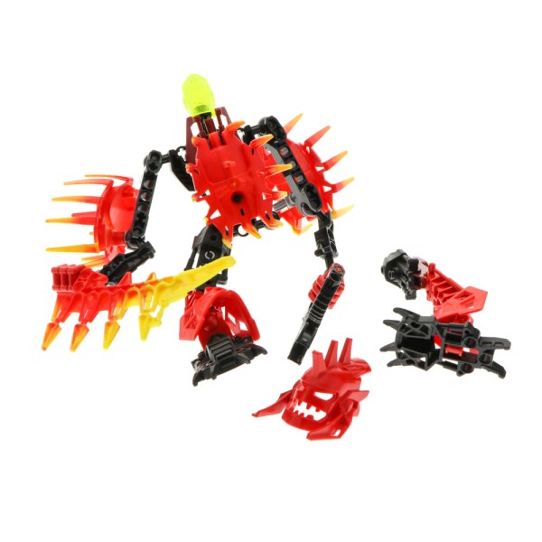 1x Lego Bionicle Figur Set Hero Factory Villains Xplode 7147 rot unvollständig