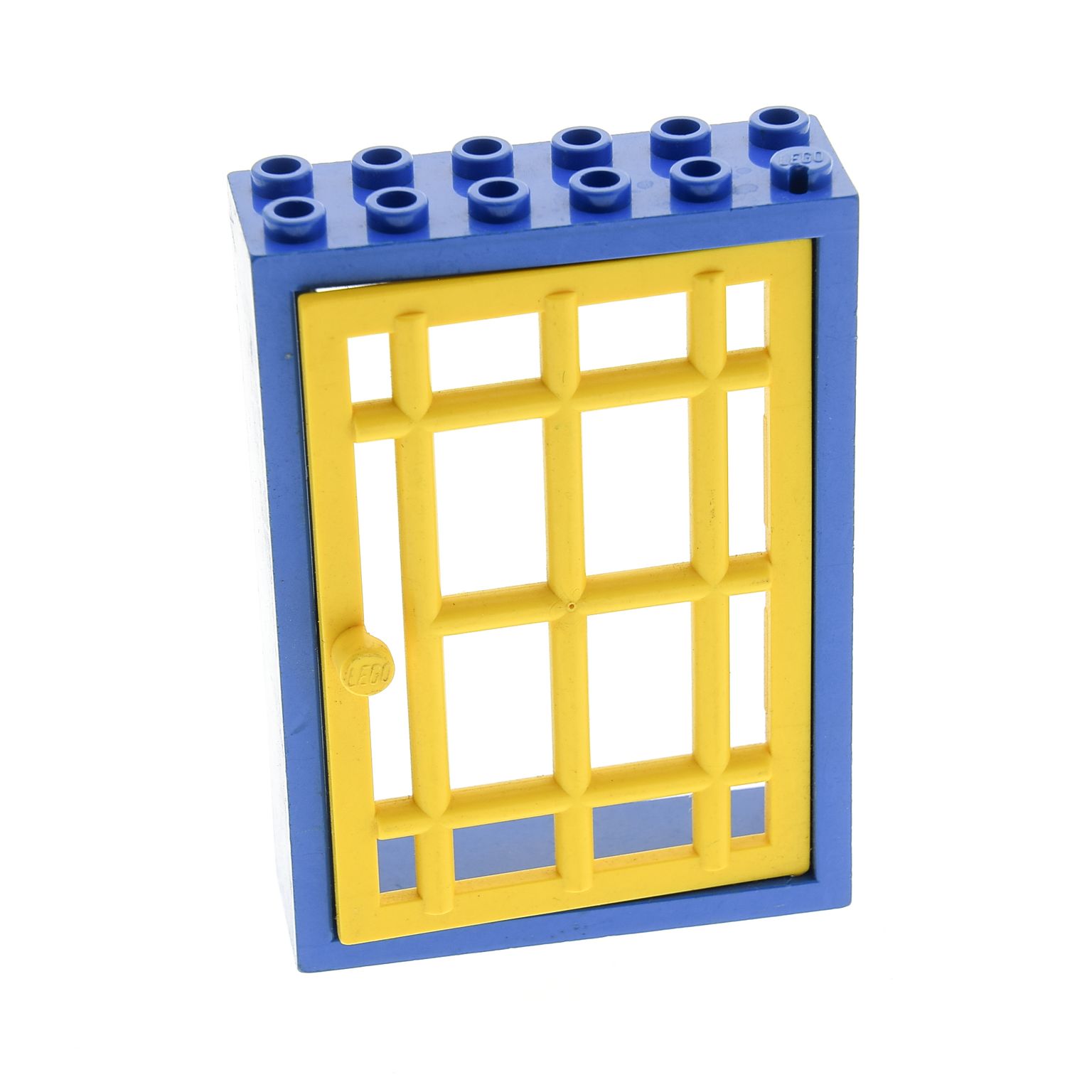 Lego 2 x Tür Rahmen 2x4x6 60599 60621 gittertür braun hellgrau city burg T17